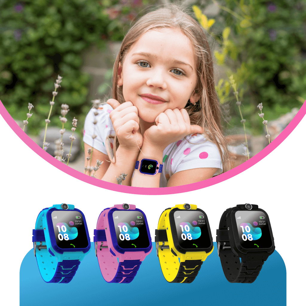 Kids Sonic Pro Smart Watch With Audio Calls, Messages & Games