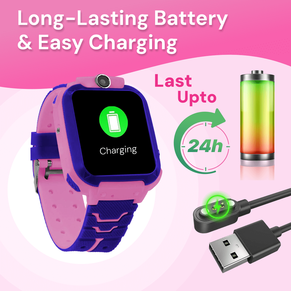 Kids Sonic Pro Smart Watch With Audio Calls, Messages & Games