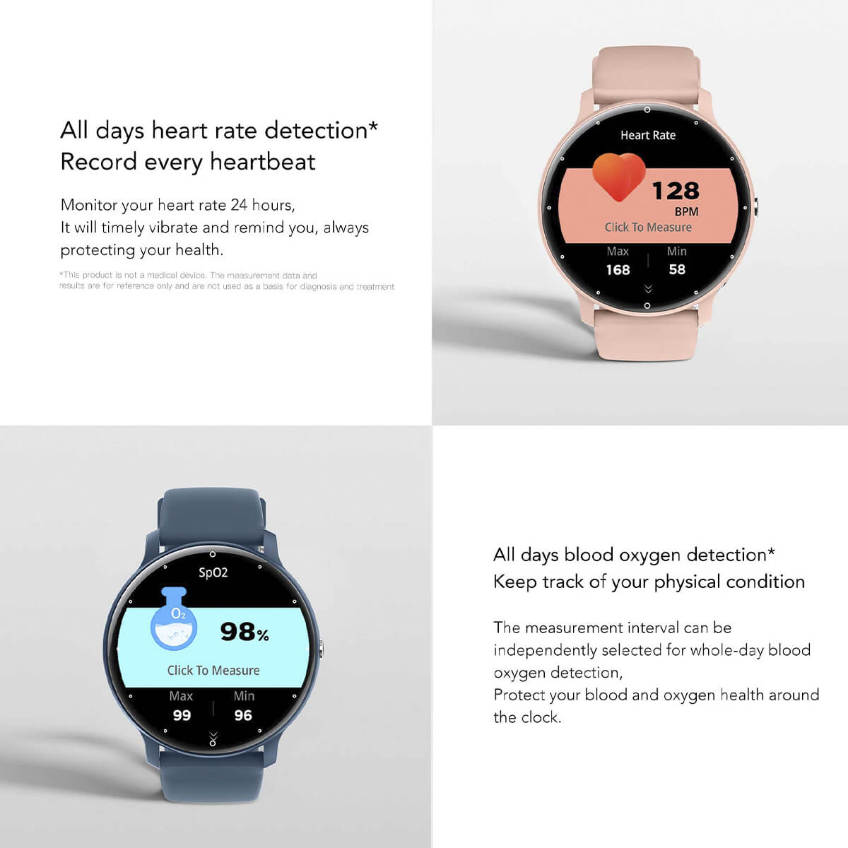 Halo® Smart Watch Pro - Advanced Health Tracking – iOS & Android Compatible