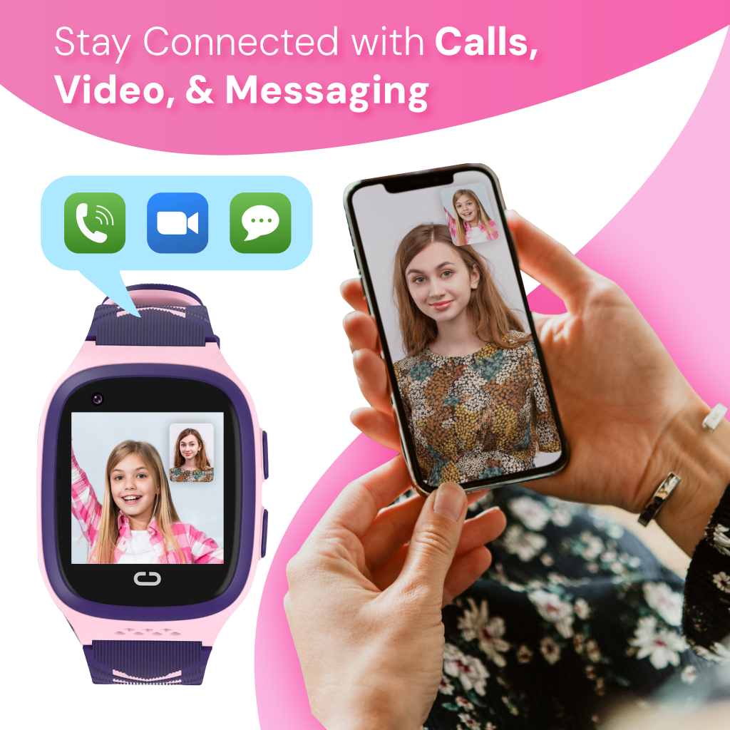 4G | Kids Smart Watch | No Contract | Video Call | GPS | Games