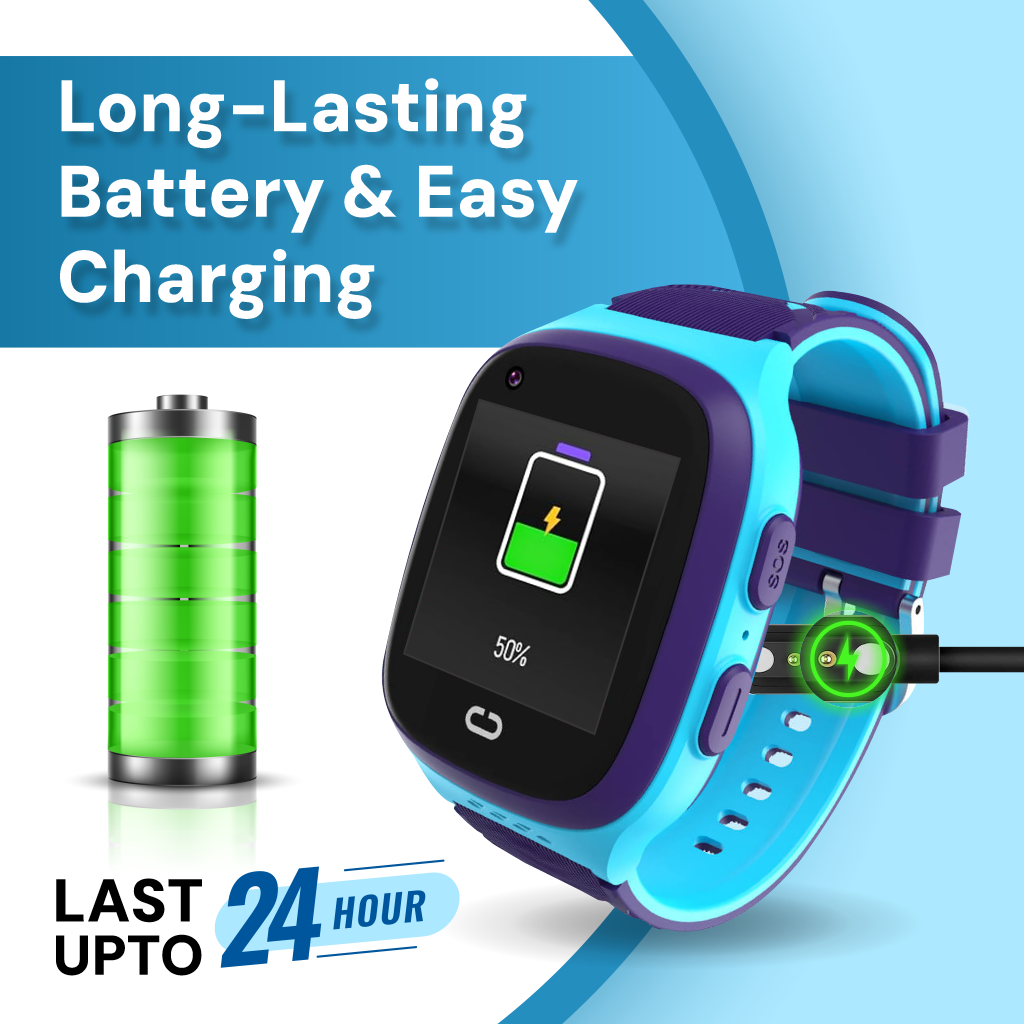 4G | Kids Smart Watch | No Contract | Video Call | GPS | Games