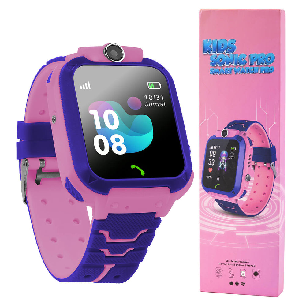 Kids Sonic Pro Smart Watch With Audio Calls, Messages & Games